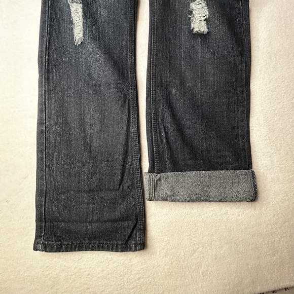 Agile Mens Straight-leg Straight Jeans Pants Gray Blue Size 34 - Picture 9 of 16